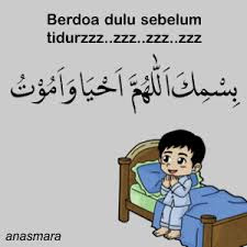 berdoa sebelum tidur