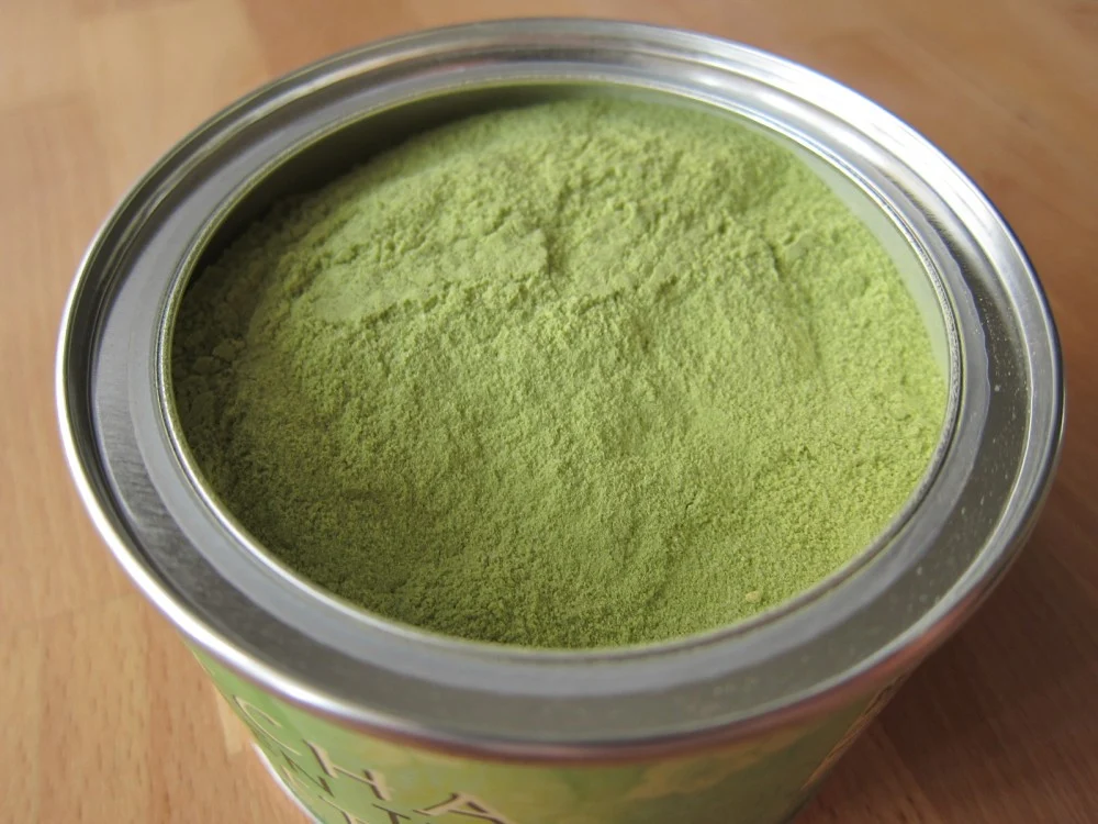 Review Trader Joe's Matcha Green Tea Latte Mix Brand Eating