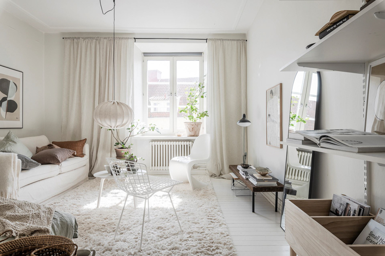 7 Styling Tricks To Learn From a Serene Swedish Apartment