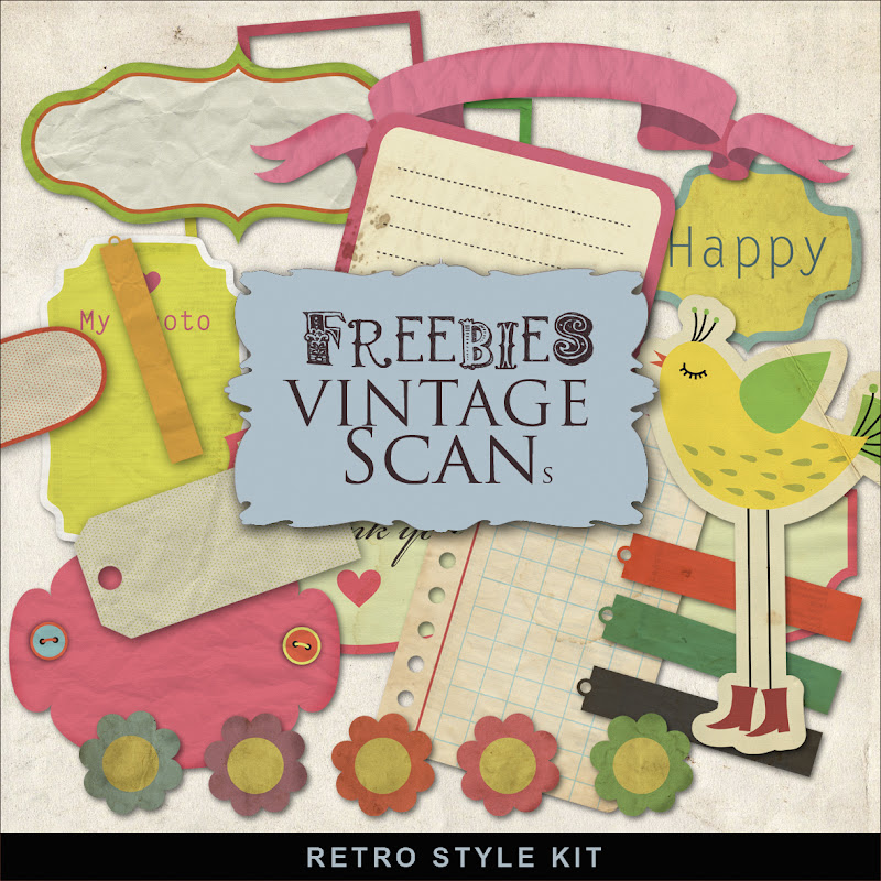 Freebies Retro Style Kit:Far Far Hill - Free database of digital ...