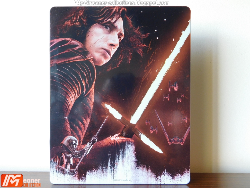 Star Wars The Last Jedi Blu Ray Steelbook Poland Meaner