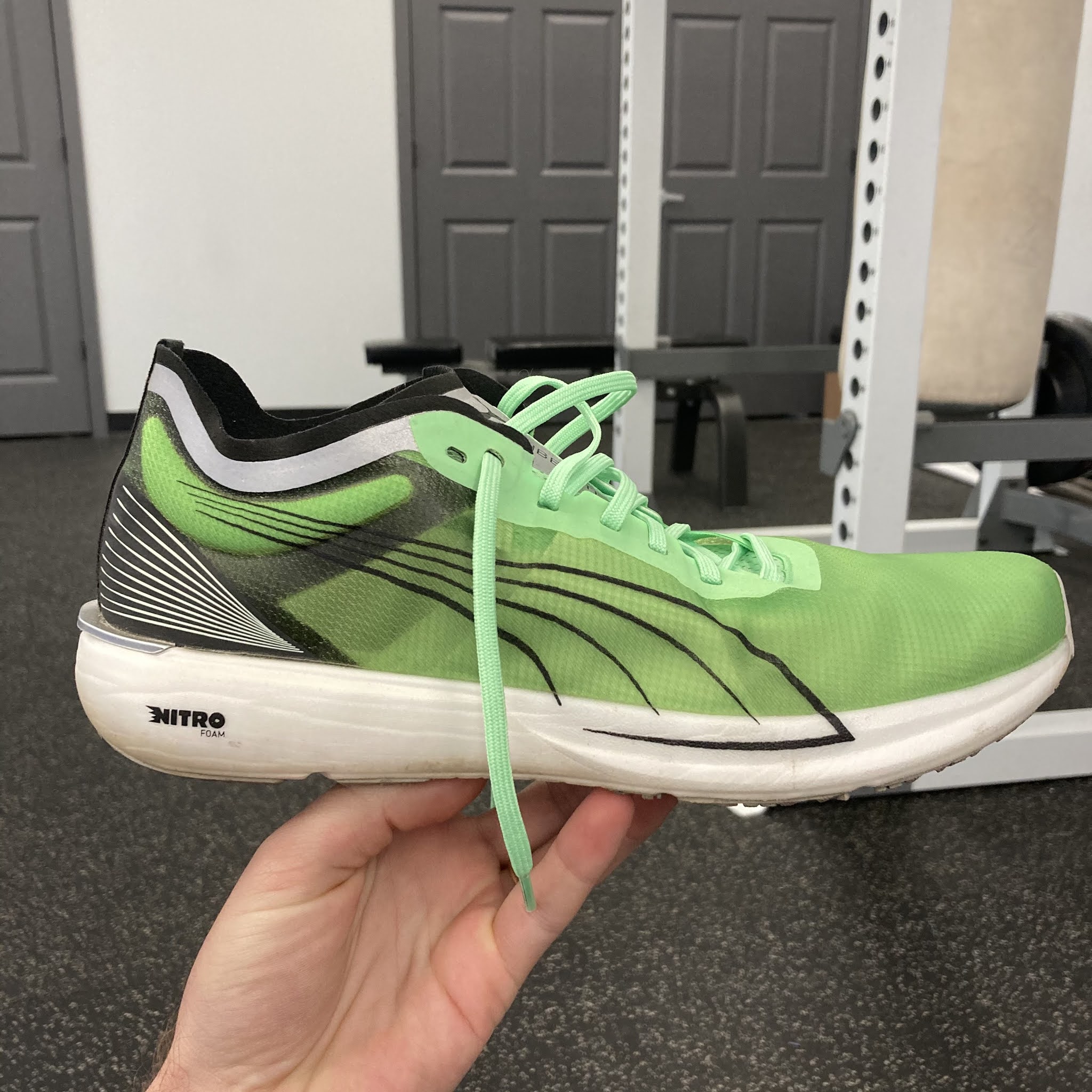 puma lightweight running shoes