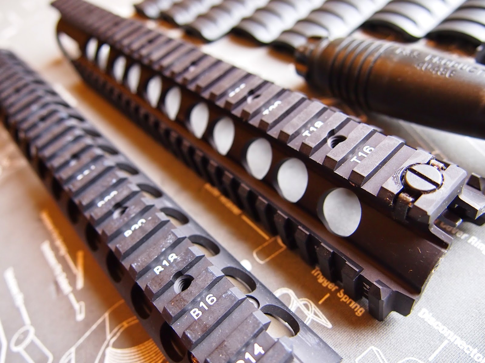 Mister Donut's Firearms Blog: Colt Canada SA20 with Drop-in Rail ...