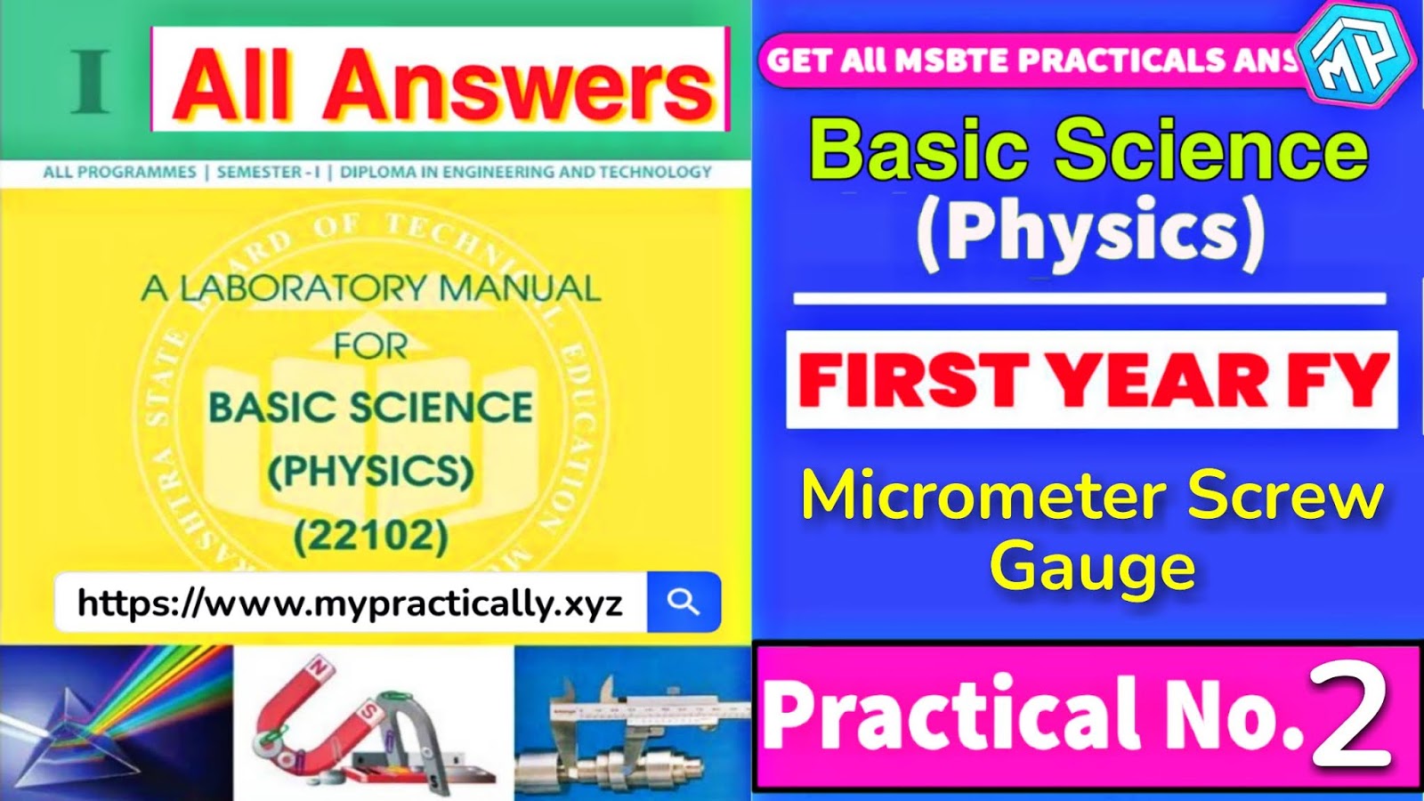 Micrometre Screw Gauge First Year BASIC SCIENCE (PHYSICS)(22102