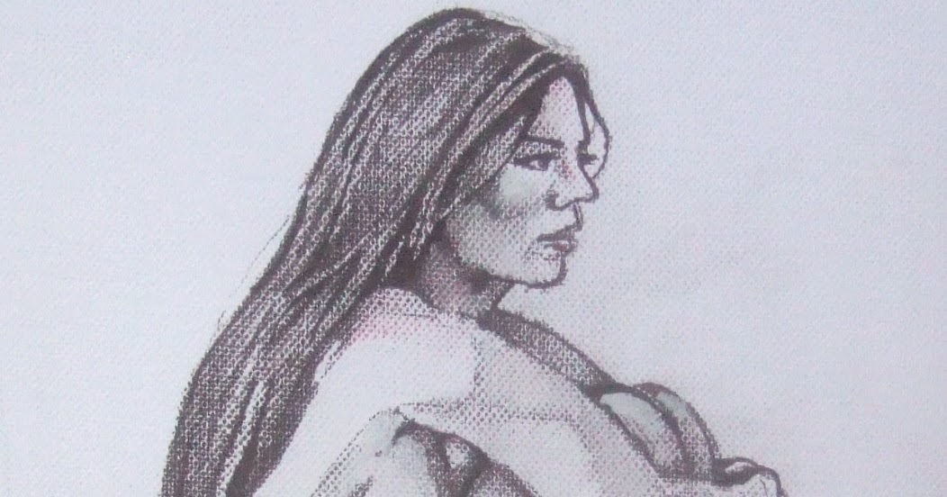 Art works by Kevin Willetts / new paintings "Statuesque figure on