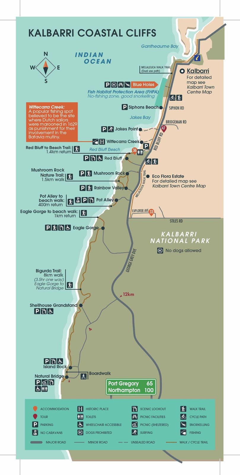 Kalbarri Coastal Cliffs Kalbarri, Western Australia I Blog My Way