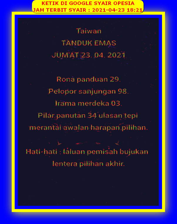 PREDIKSI HK MALAM INI