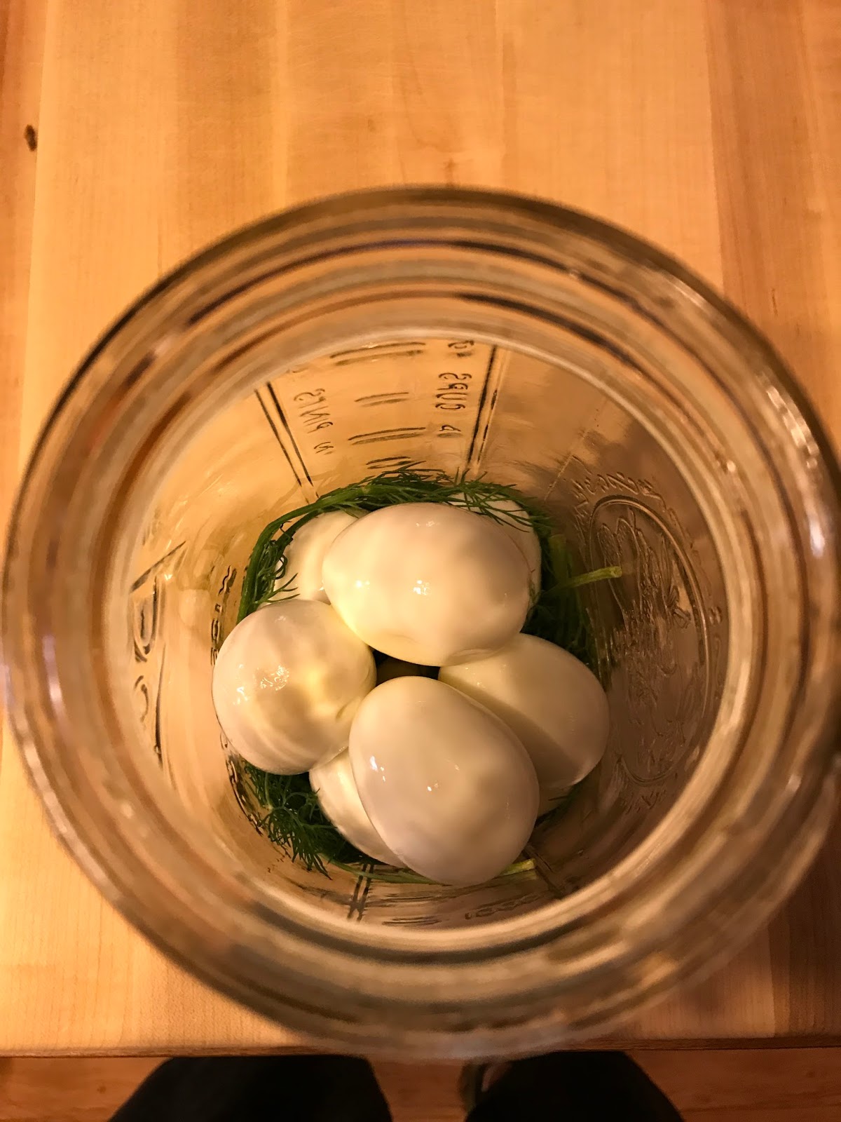 Fermentation Day Fermented Eggs