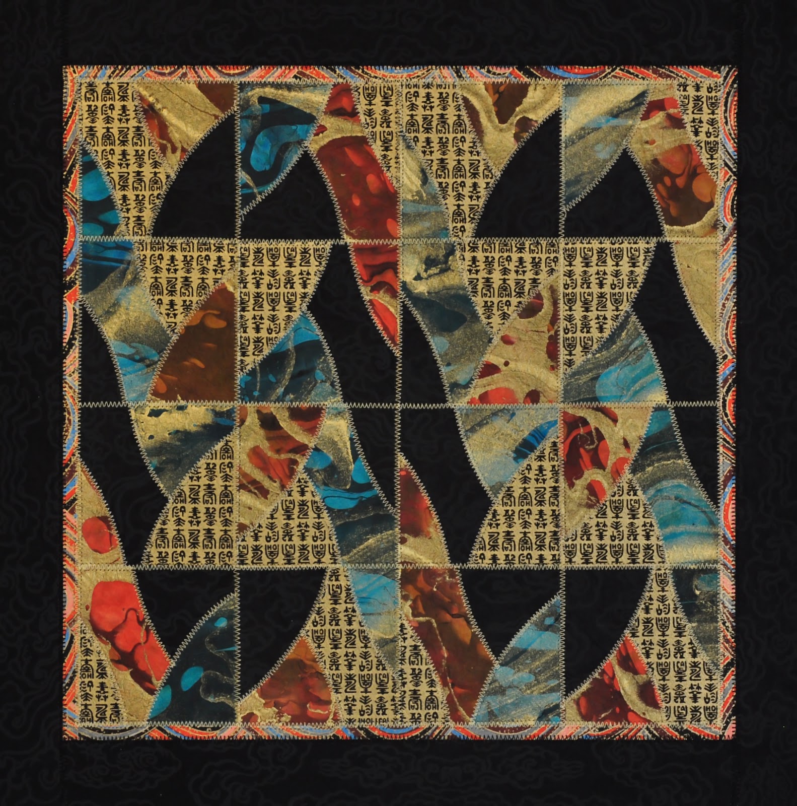 Paper Art Quilts by Mary Hambly June 2012 New Paper Art Quilts