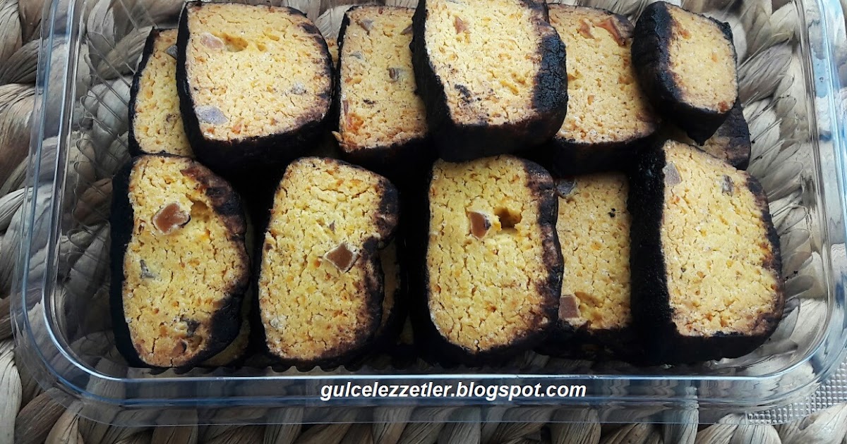 BAL KABAKLI KARAMEL PARÇACIKLI KURABİYE