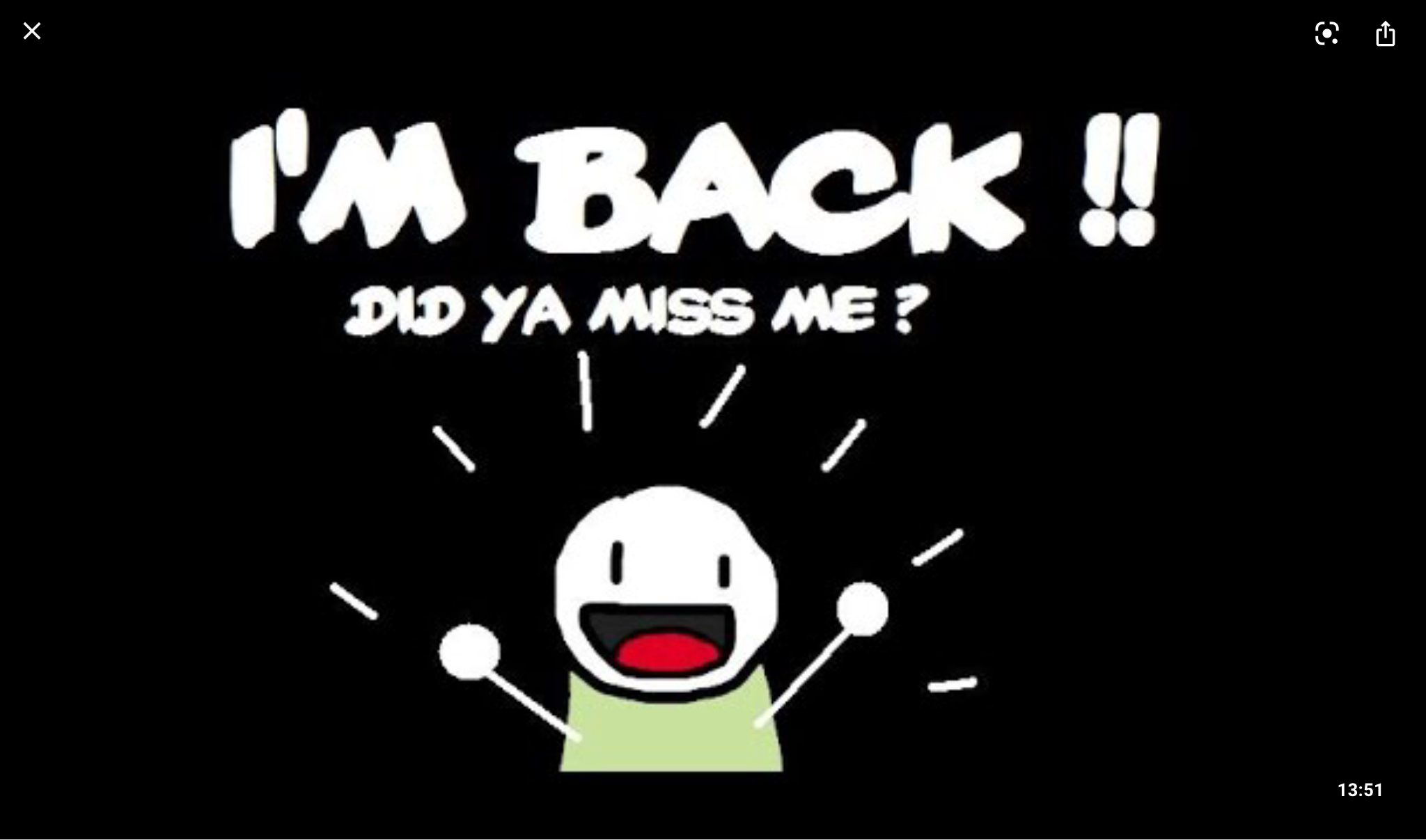 I'm Back and Stronger and Better Than Ever