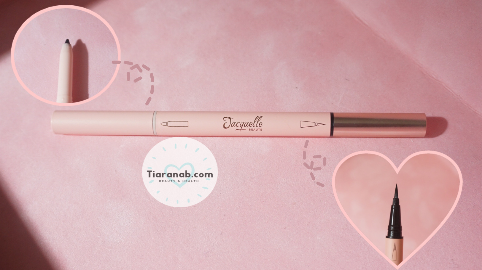 Review Jacquelle Eyetractive and Browssential, lokal cucok! Tiaranab