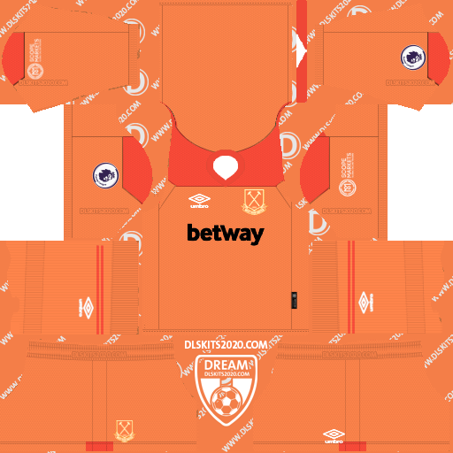 kit west ham dream league soccer 2019