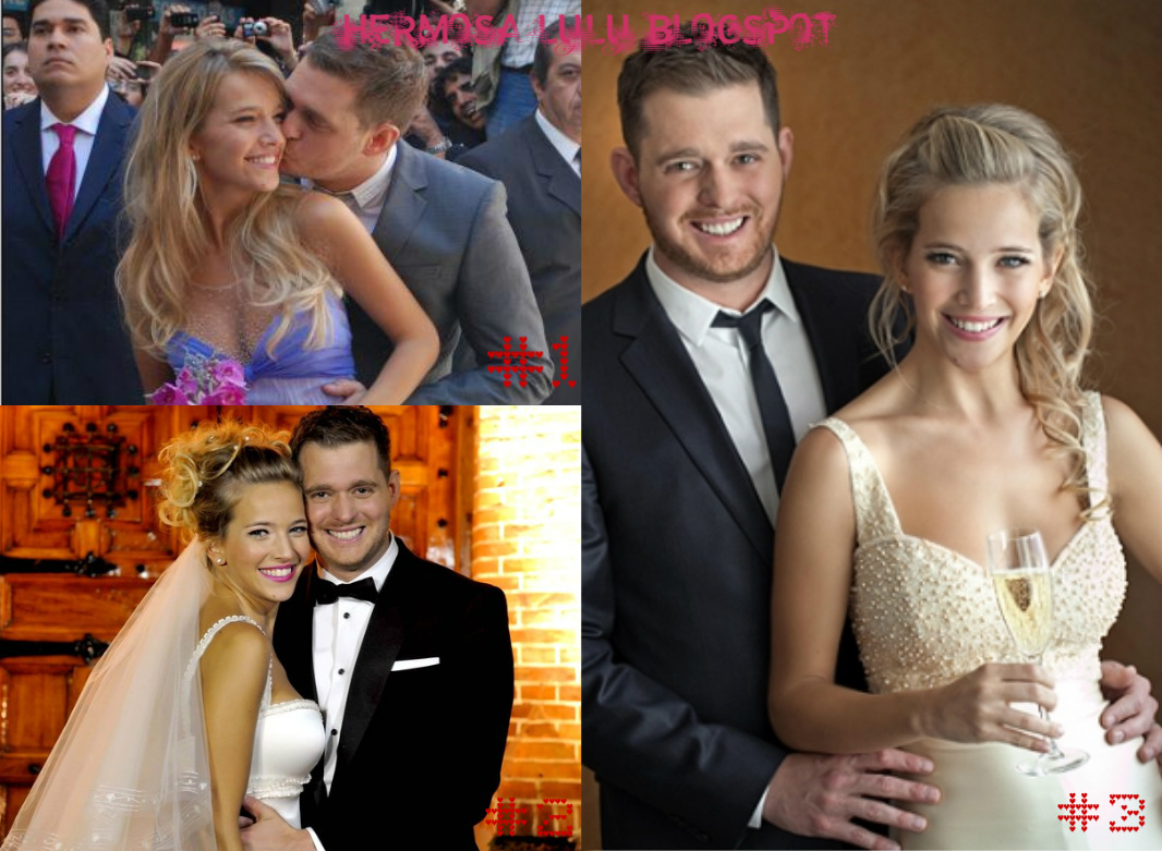 Actress Luisana Lopilato and singer Michael Buble are now officially marrie...