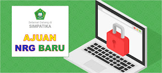 ajuan nrg baru di simpatika