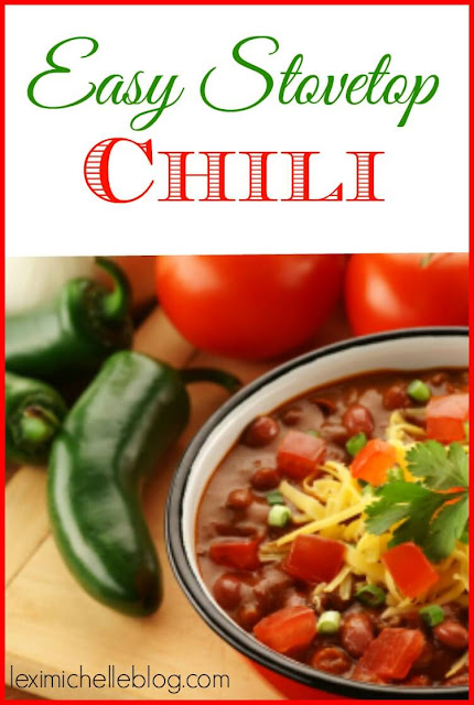 easy stove top chili recipe