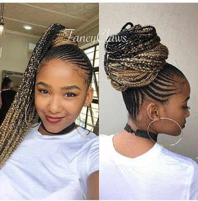Ghana Braids Hairstyles for Ladies:Best Ghana Weaving Hairstyles