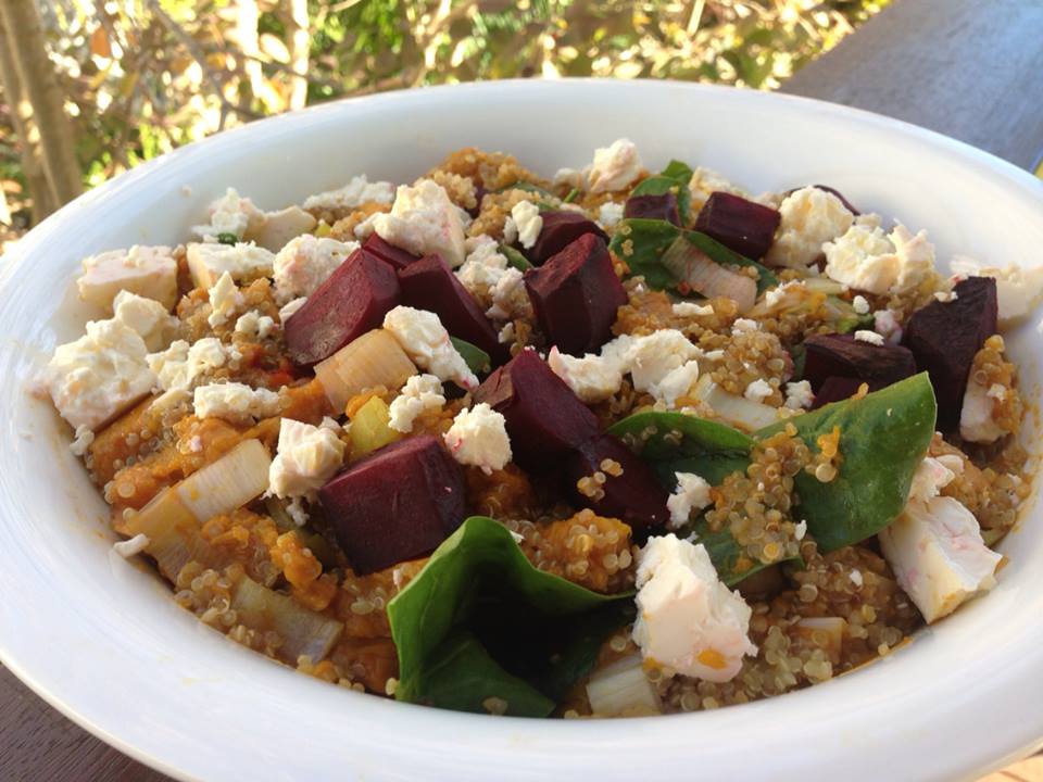 Mums in the Kitchen Roast Pumpkin & Feta Quinoa Salad