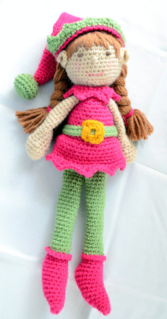 Christmas elf Crochet pattern