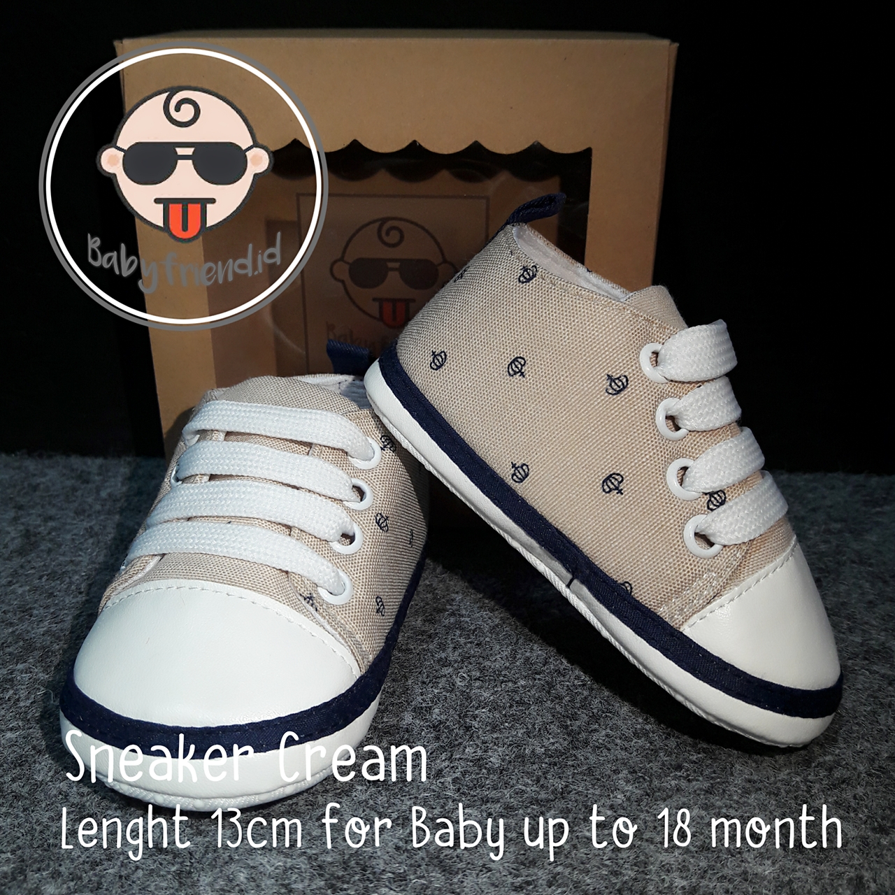 Sepatu Bayi Prewalker Sneaker Cream Untuk Sepatu Bayi Baru Lahir Sepatu Bayi Belajar Jalan Dan Jenis Sepatu Bayi Unisex Babyfriend Id Sepatu Bayi Prewalker Sepatu Bayi Belajar Jalan Sepatu