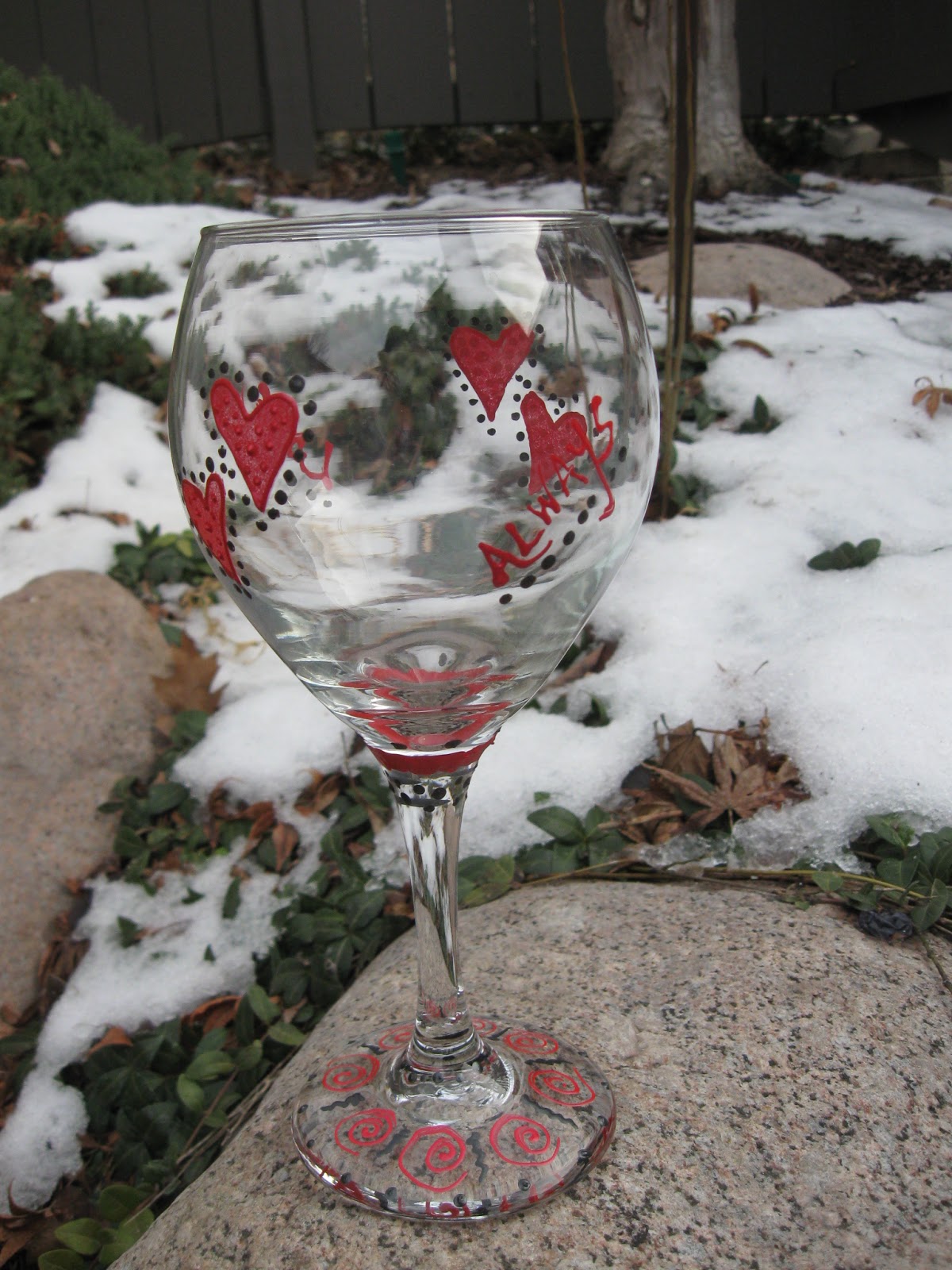 Craft Klatch ® Valentine's Day Glassware Craft Tutorial
