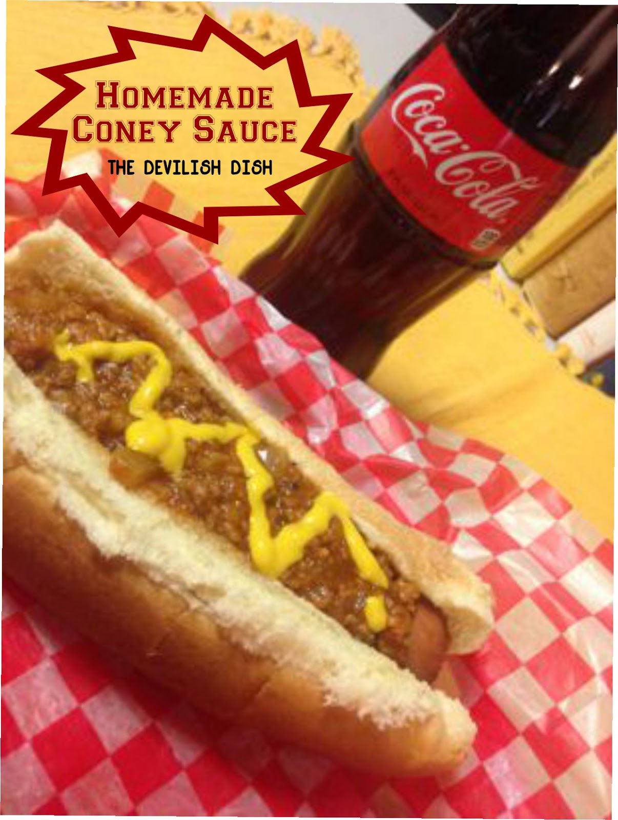 The Devilish Dish Coney Sauce for Hot Dogs