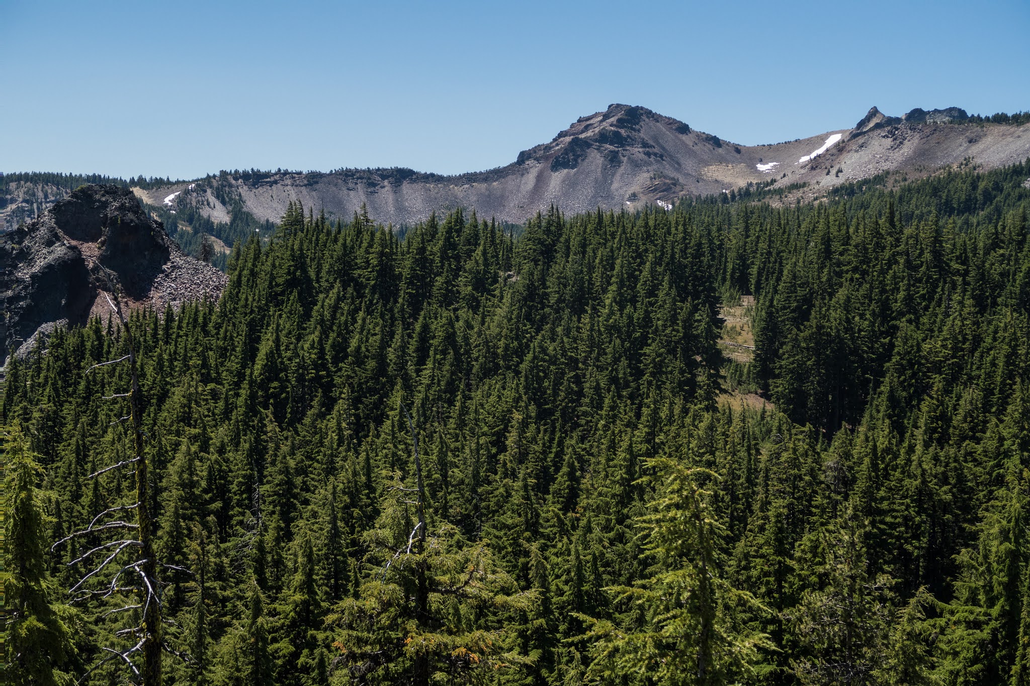 Eric's Hikes Pacific Crest Trail near Mount Thielsen