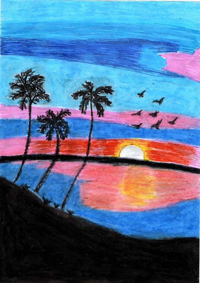 Island of Colours Drawing