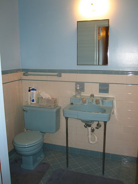 refresheddesigns green idea save old  bathroom  tile 