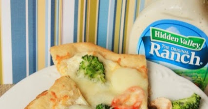 Ranch Veggie Pizza With Hidden Valley Ranch Dressing Mostly Ranch Veggie Pizza 1