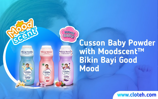 Cusson Baby Powder dengan Moodscent™