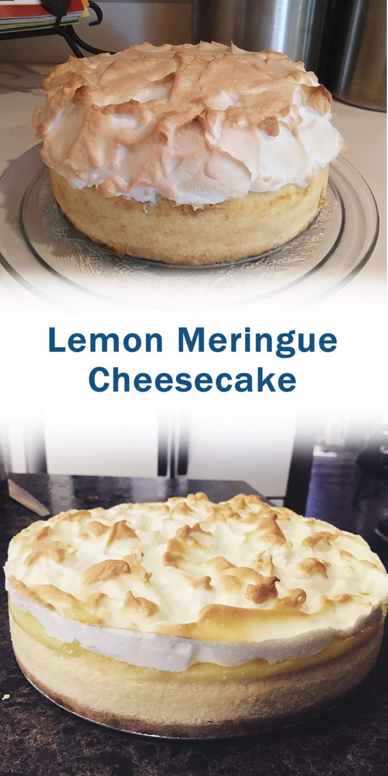 Lemon Meringue Cheesecake - 3 SECONDS
