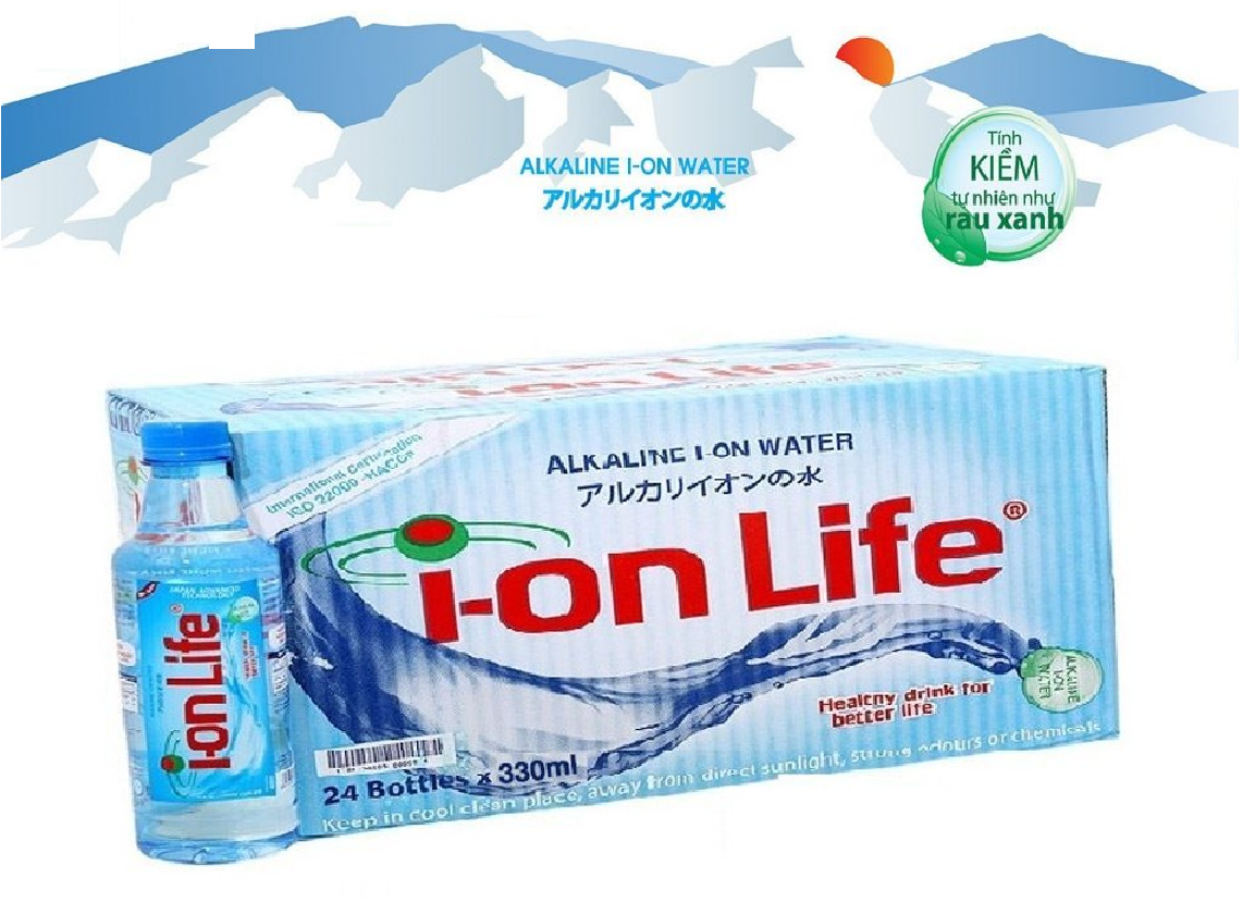nước ion life chai 350ml thùng 24 chai nhỏ- THUNG NUOC UONG ION LIFE CHAI 350 ML