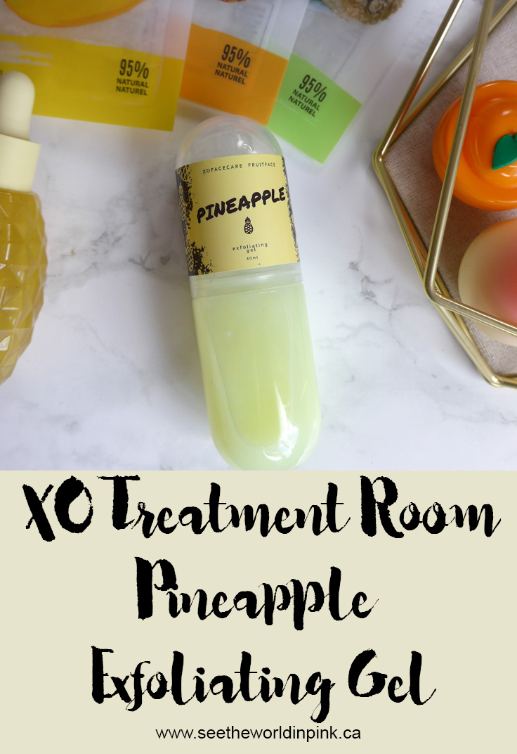 XO Treatment Room - Pineapple Exfoliating Gel