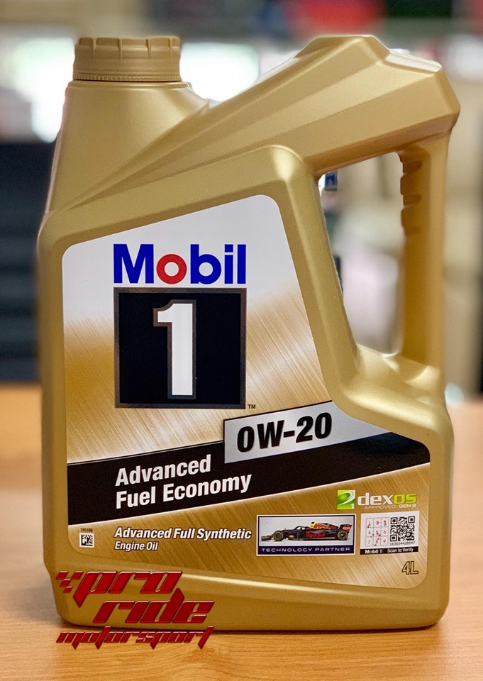 Mobil 1 Advanced Fuel Economy 0W20 Advanced Full Synthetic Engine Oil 4L