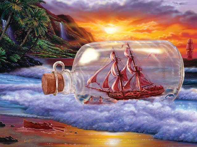 Μπουκάλια έχουν μήνυμα