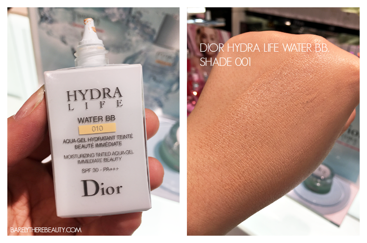 dior hydra life water bb cream