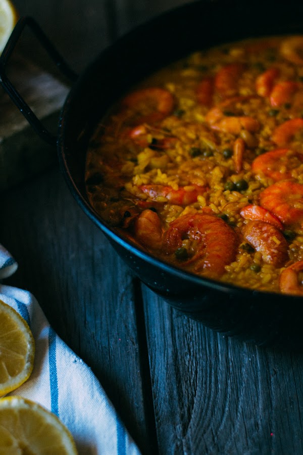 Receta paella fácil