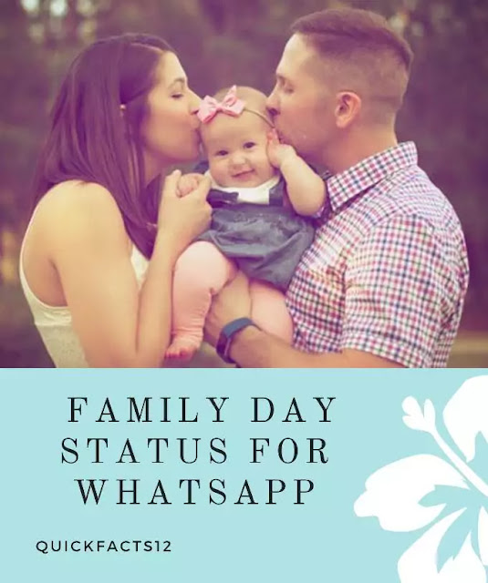  Family Day Status for Whatsapp & FB