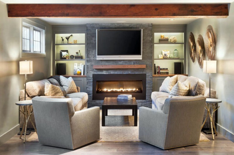 11 Small Living Room With Fireplace and TV - Dream House
