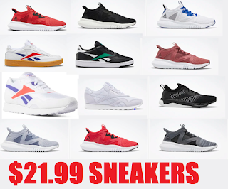 Men's or Women's Reebok Sneakers $21.99 + Free Shipping & Free Shipping ...