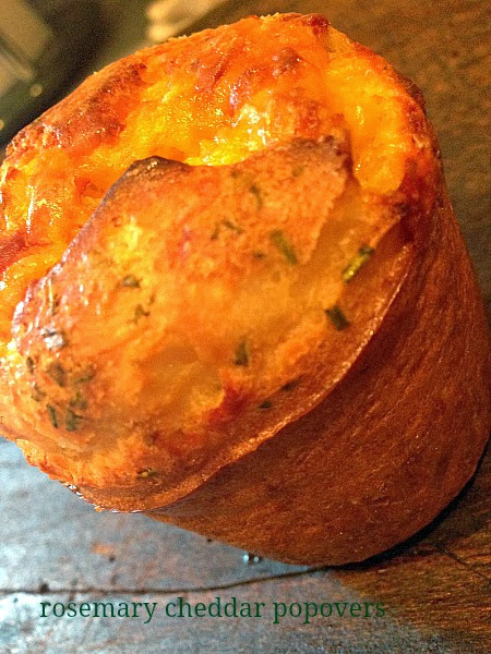 How to make Rosemary Cheddar Popovers