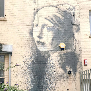 Banksy Girl with Pierced Eardrum