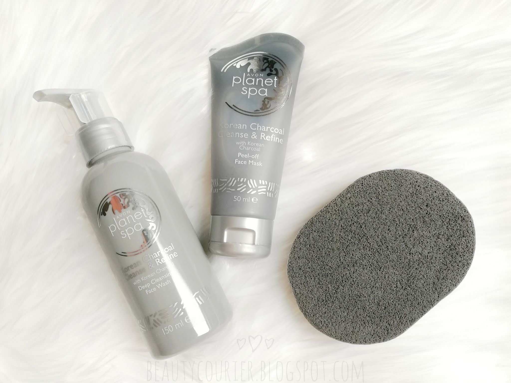 avon korean charcoal face wash