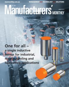 Manufacturers' Monthly - March 2015 | ISSN 0025-2530 | CBR 96 dpi | Mensile | Professionisti | Tecnologia | Meccanica
Recognised for its highly credible editorial content and acclaimed analysis of issues affecting the industry, Manufacturers' Monthly has informed Australia’s manufacturing industries since 1961. With a circulation of over 15,000, Manufacturers' Monthly content critical information that senior & operational management need, covering industry news, management, IT, technology, and the lastest products and solutions.