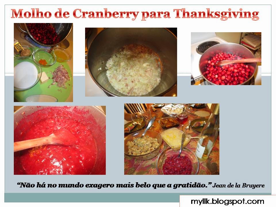 Molho de Cranberry