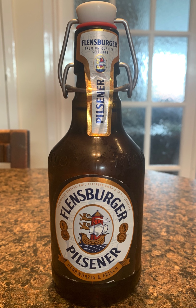 FOODSTUFF FINDS Flensburger Pilsner Beer (Aldi) By SpectreUK