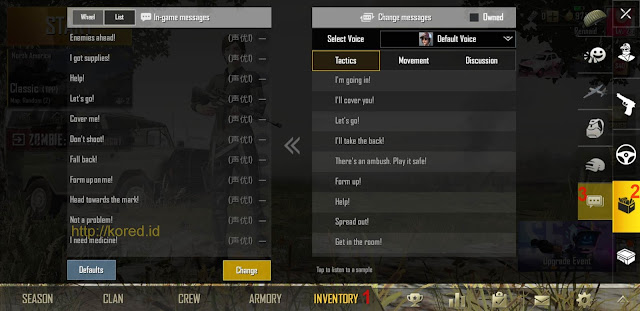 Save Game Voice Chat Korea Pubg Mobile