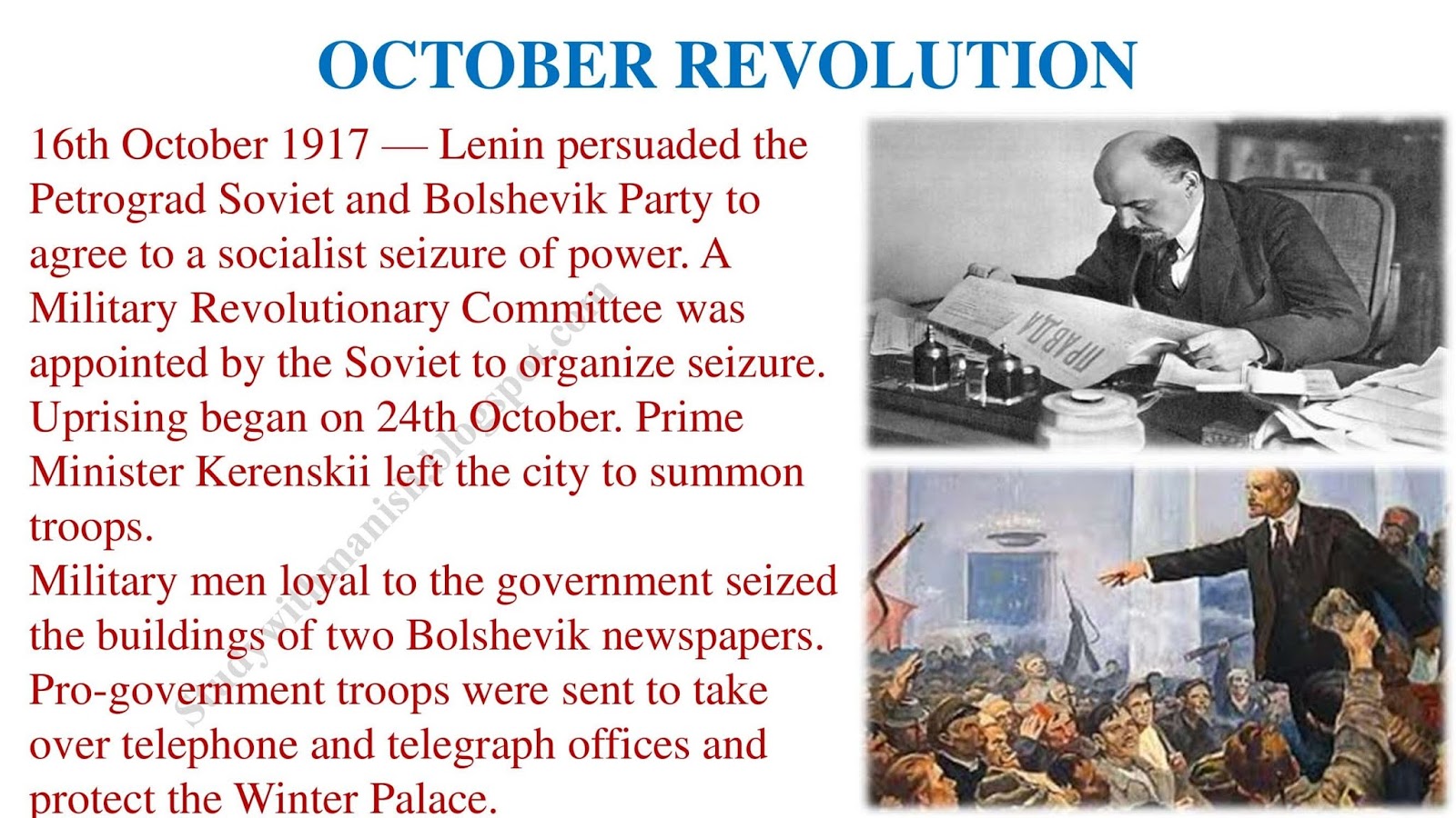 Socialism in Europe & Russian Revolution Class IX