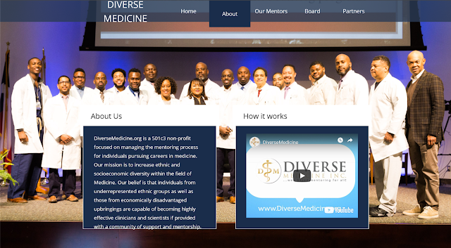  Diverse Medicine e-mentoring platform